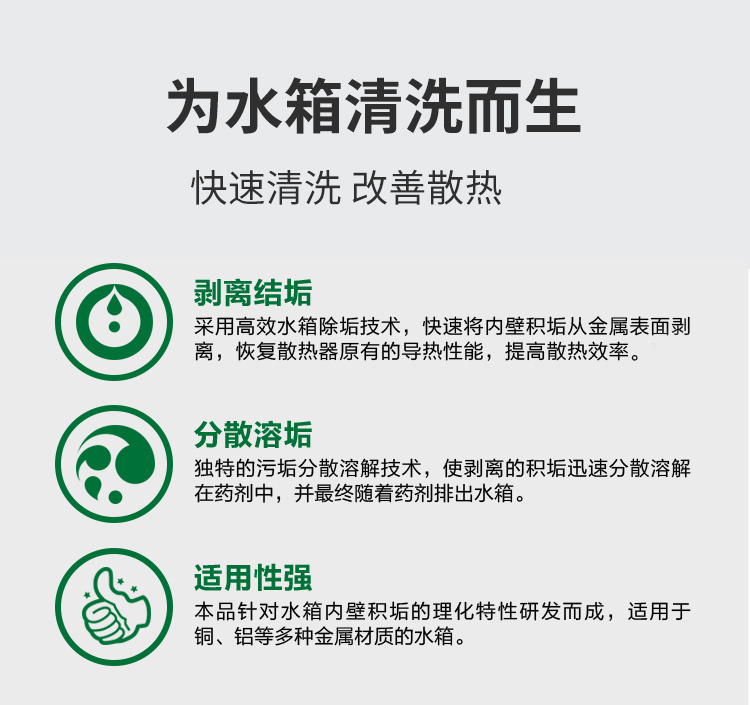汽車水箱內(nèi)部清洗劑 汽車水箱內(nèi)部清洗劑