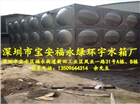 供應(yīng)深圳綠環(huán)宇訂制不銹鋼保溫水箱加工|不銹鋼水箱