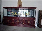 實(shí)木雕刻龍缸  花梨木雕刻魚(yú)缸  保定魚(yú)缸廠家